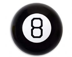 BOULE NOIRE DE BILLARD MYSTIQUE 4